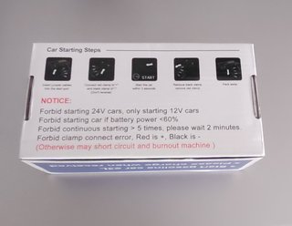 Arrancador de Coches Portátil 2000A Jump Starter