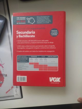 Diccionario secundaria y bachillerato lengua es...
