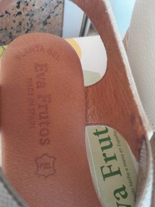 Sandalias de piel