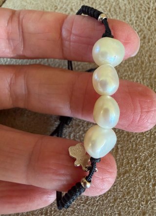 Pulsera Tous Plata Perlas