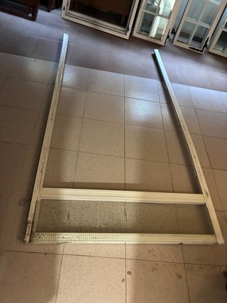 Puerta exterior aluminio doble hoja