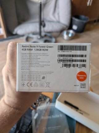 Redmi Note 9 schermo rotto