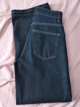 Pantalones vaqueros mango azul oscuro
