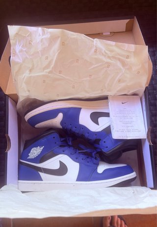 Air Jordan 1 MID Azul