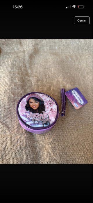 Monedero redondo Wizards of Waverly Place selena