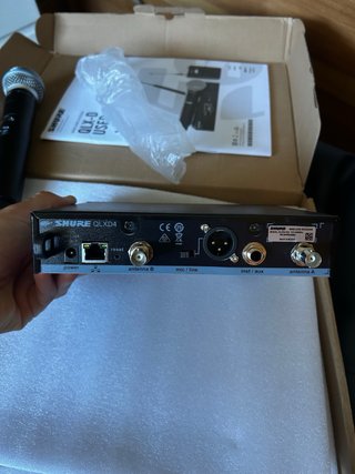 Sistema Micrófono Shure QLX-D Beta 58A