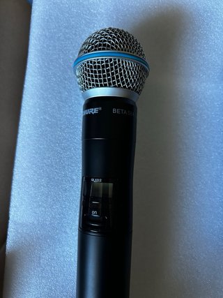 Sistema Micrófono Shure QLX-D Beta 58A