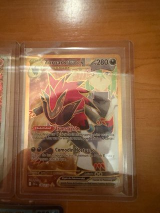 Lote 2 Cartas Pokémon Oricorio EX y Zoroark GX