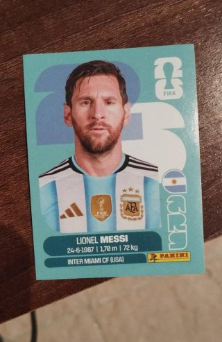 Cromo Messi Argentina 2026 FIFA