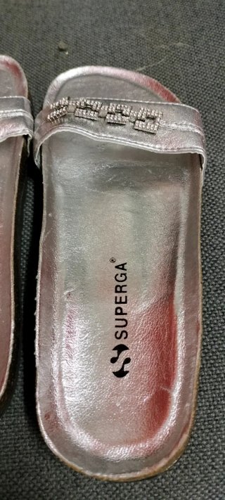 Ciabatte Superga Argento Nuove