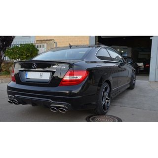 Taloneras Mercedes C W204 Look C63 Coupe