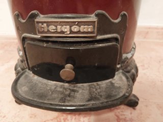 Estufa leña Hergom Vintage Marrón Negra
