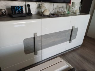 Mueble de comedor moderno blanco