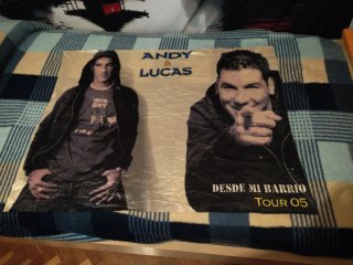 Tela Andy & Lucas Desde mi barrio Tour 05