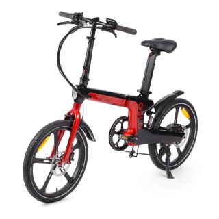 Bicicleta Eléctrica Plegable Youin Oslo Roja