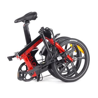 Bicicleta Eléctrica Plegable Youin Oslo Roja