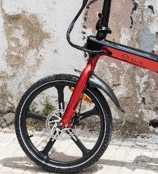 Bicicleta Eléctrica Plegable Youin Oslo Roja