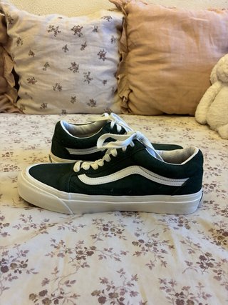 Zapatillas Vans Old Skool Verde Oscuro