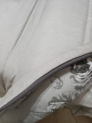 Trapunta matrimoniale grigio