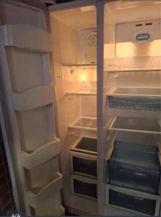 Frigorífico americano blanco