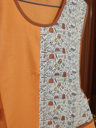 Bata maestra / estola talla única