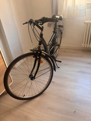 Bicicleta Negra Ciudad