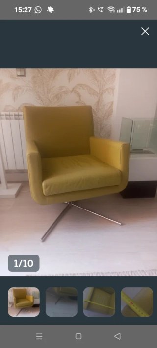 Butaca Sancal Modelo Moss Piel