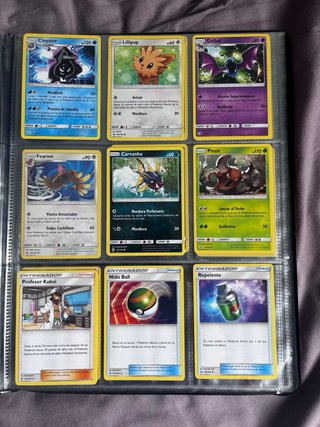 Álbum Pokémon TGC HeartGold & Soulsilver + Cartas