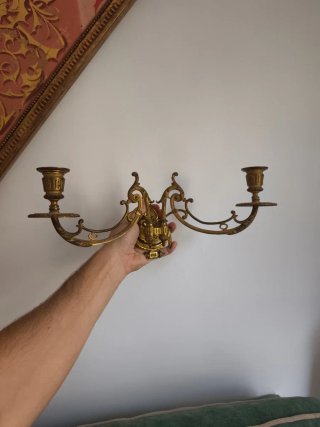 Candelabros pared antiguos