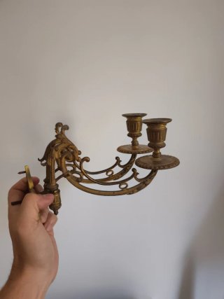 Candelabros pared antiguos