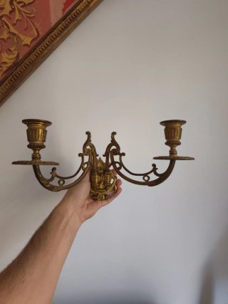 Candelabros pared antiguos