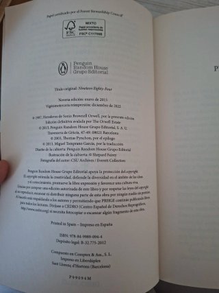 1984 (Spanish Edition)