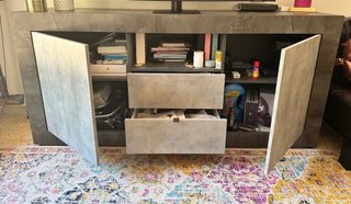 Lote Mesa Comedor, Mueble TV y Butacones