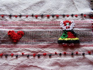 Conjunto linho bordado tradicional