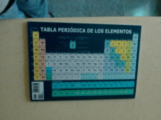 Memorizar la tabla periódica de los elementos: ...