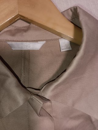 Vestido camisero midi Mango Talla XL