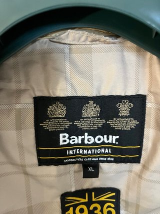 Sahariana Barbour Talla XL Beige