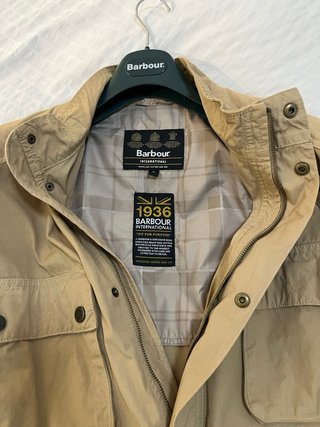 Sahariana Barbour Talla XL Beige