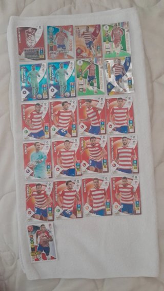 Lote cromos Granada CF Adrenalyn Xl