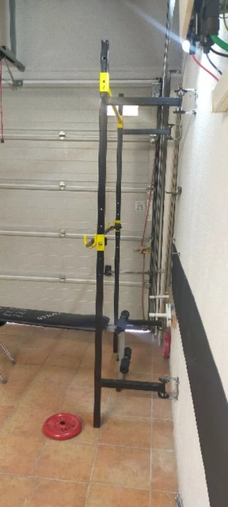 Rack de gimnasio plegable