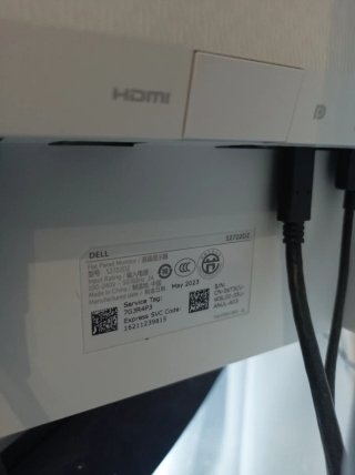 Monitor Dell S2722DZ 27 Plata y Negro