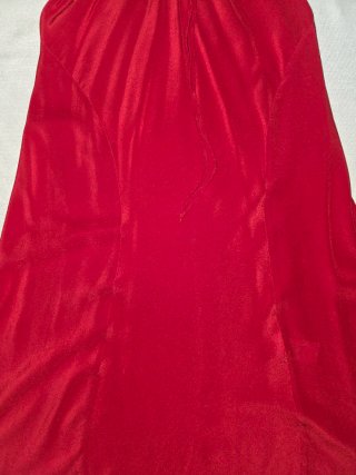 Vestido Zara T.M Tirantes Rojo