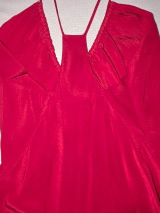 Vestido Zara T.M Tirantes Rojo