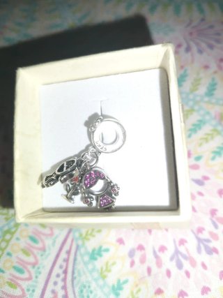 Colgante Niñas/Hermanas Plata