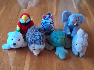 Colección peluches animales