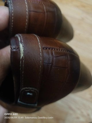 Botines de tacón marrones