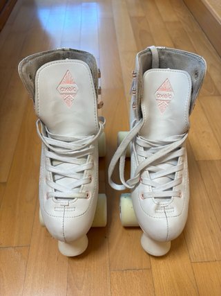 Patines de 4 ruedas blancos Talla 37