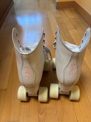 Patines de 4 ruedas blancos Talla 37