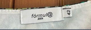 Vestido Fórmula Joven Talla 42