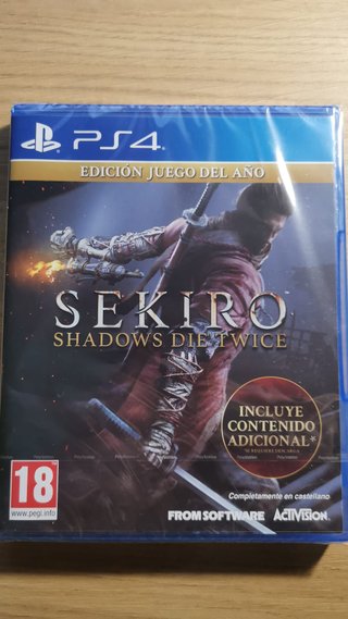Sekiro PS4 Edición Juego del Año Precintado